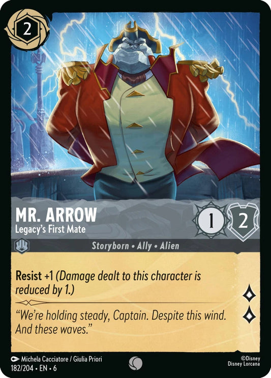6AZS-182 Mr. Arrow - Legacy's First Mate C