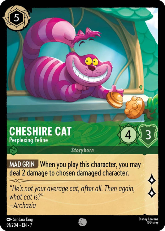 7ARI-91 Cheshire Cat - Perplexing Feline C