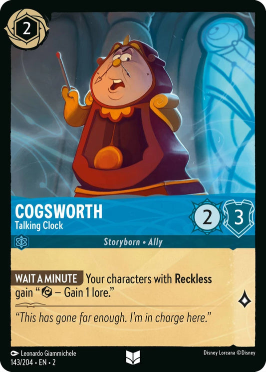 2ROF-143 Cogsworth - Talking Clock UC