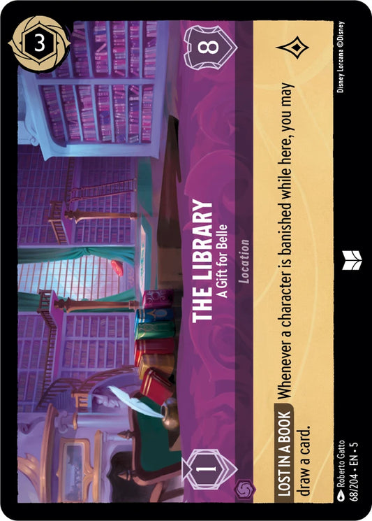 5SSK-68 The Library - A Gift for Belle UC