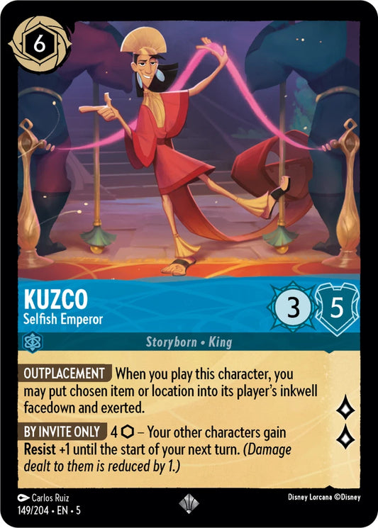 5SSK-149 Kuzco - Selfish Emperor SR