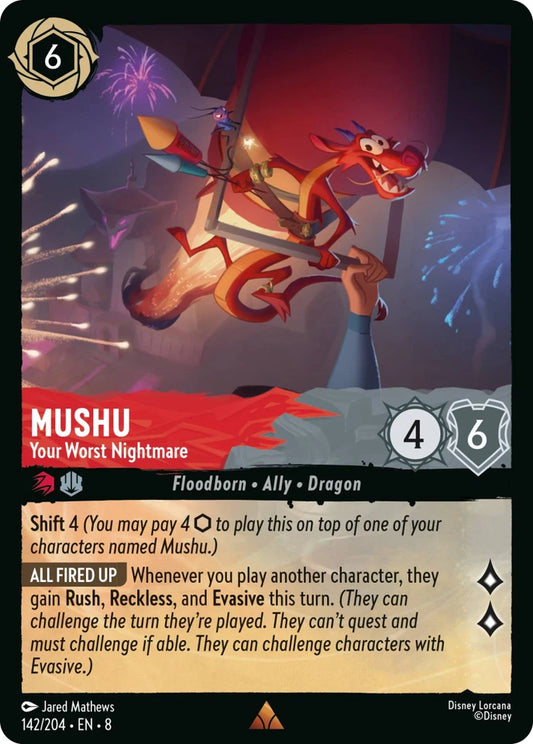 8JAF-142 Mushu - Your Worst Nightmare R