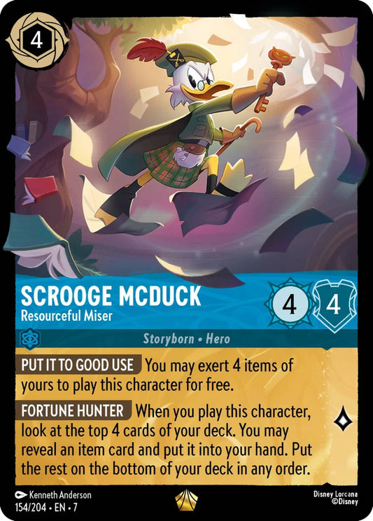 7ARI-154 Scrooge McDuck - Resourceful Miser L