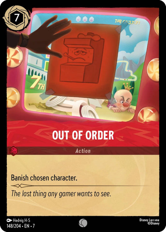 7ARI-148 Out of Order C