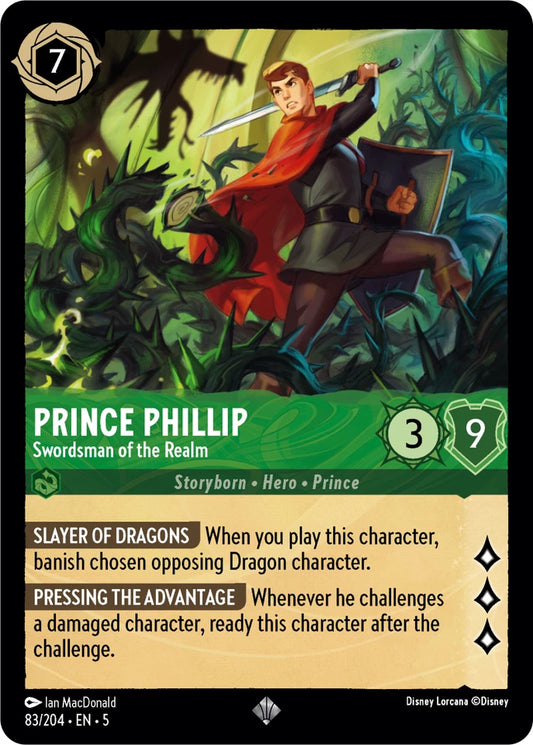 5SSK-83 Prince Phillip - Swordsman of the Realm SR