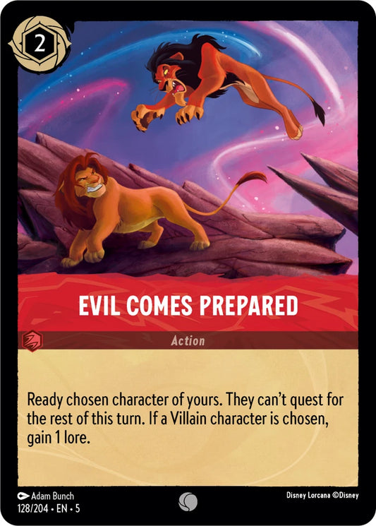 5SSK-128 Evil Comes Prepared C