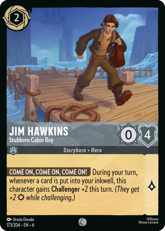 6AZS-173 Jim Hawkins - Stubborn Cabin Boy C