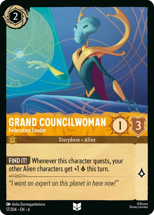 6AZS-17 Grand Councilwoman - Federation Leader UC