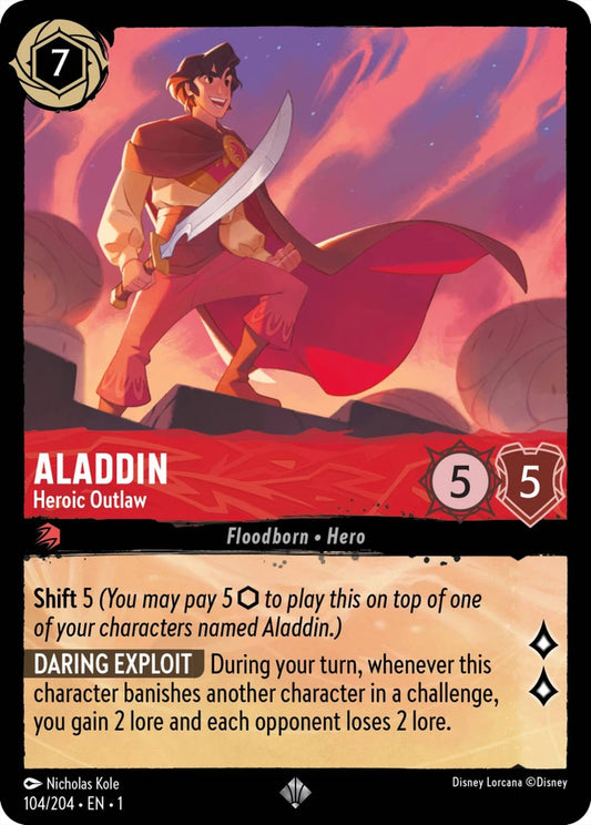 1TFC-104 Aladdin - Heroic Outlaw SR