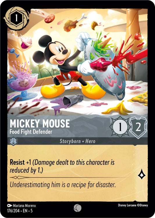 5SSK-176 Mickey Mouse - Food Fight Defender C