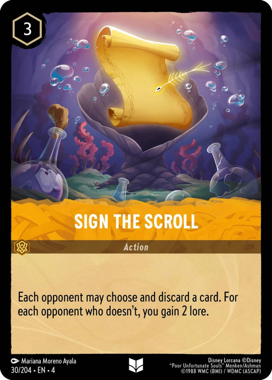4URS-30 Sign The Scroll UC