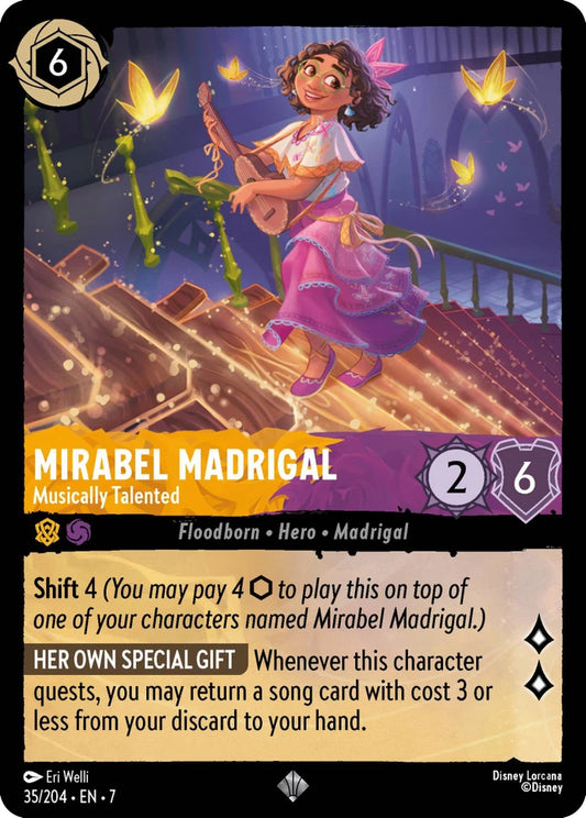 7ARI-35 Mirabel Madrigal - Musically Talented  SR
