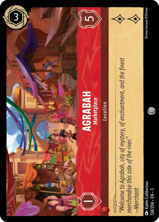 3INK-134 Agrabah - Marketplace C