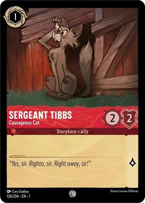 1TFC-124 Sergeant Tibbs - Courageous Cat C
