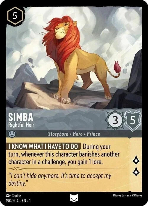 1TFC-190 Simba - Rightful Heir UC