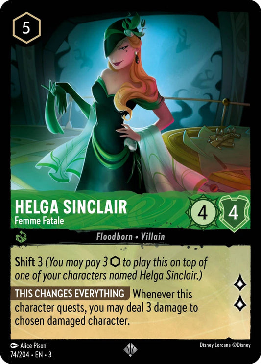 3INK-74 Helga Sinclair - Femme Fatale SR