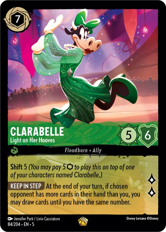 5SSK-84 Clarabelle - Light on Her Hooves L