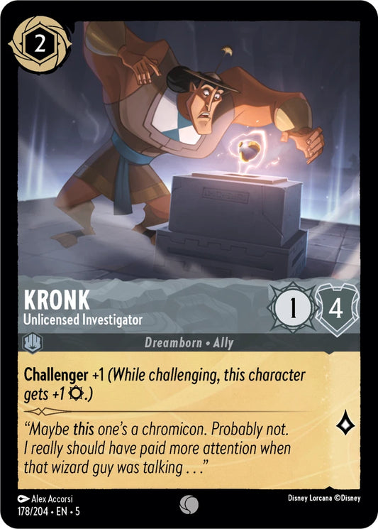 5SSK-178 Kronk - Unlicensed Investigator C