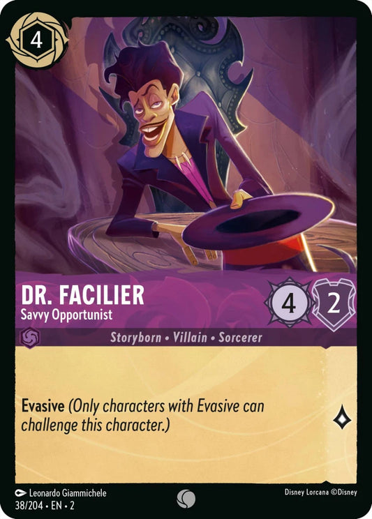 2ROF-38 Dr. Facilier - Savvy Opportunist C