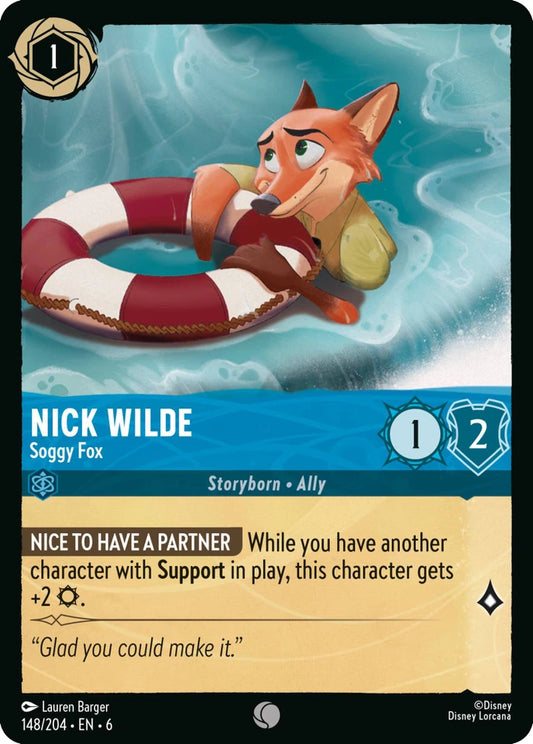 6AZS-148 Nick Wilde - Soggy Fox C