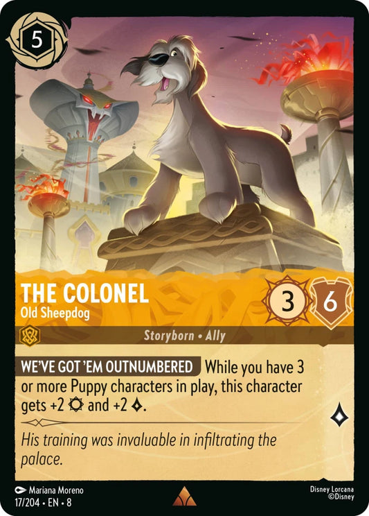 8JAF-17 The Colonel - Old Sheepdog R