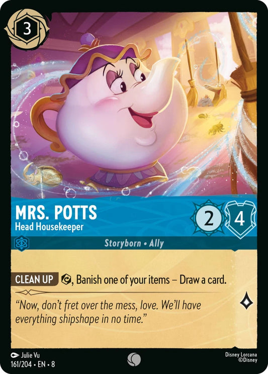 8JAF-161 Mrs. Potts - Head Housekeeper C