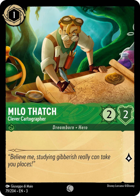 3INK-79 Milo Thatch - Clever Cartographer C
