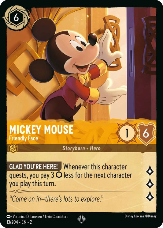 2ROF-13 Mickey Mouse - Friendly Face SR