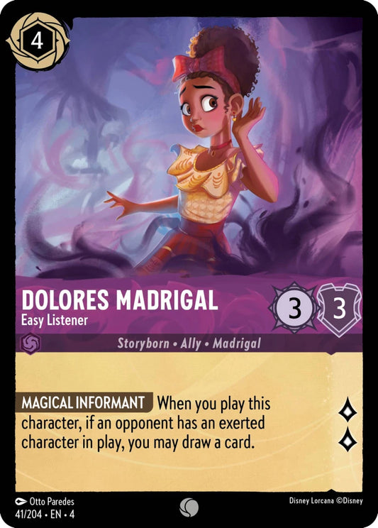 4URS-41 Dolores Madrigal - Easy Listener C