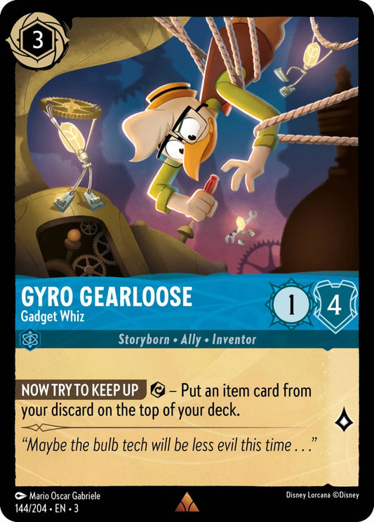 3INK-144 Gyro Gearloose - Gadget Whiz R