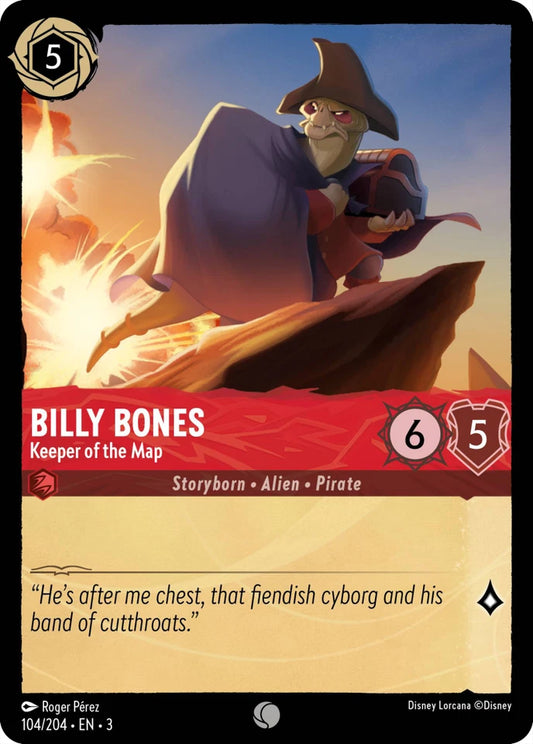 3INK-104 Billy Bones - Keeper of the Map C