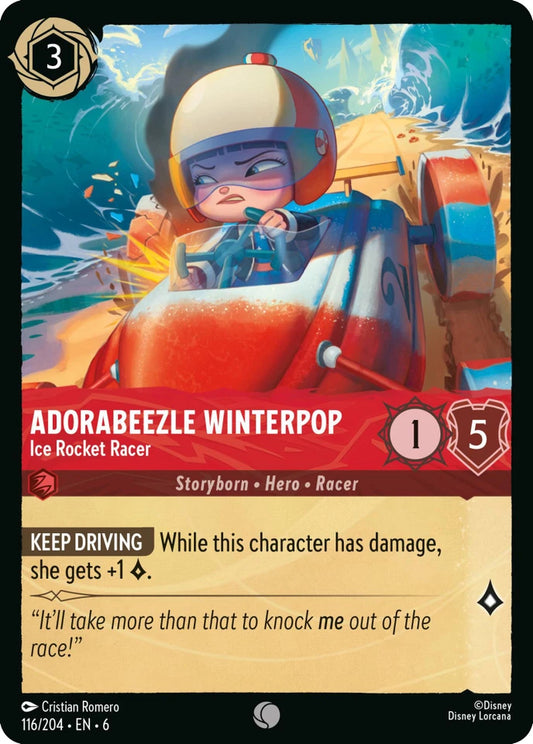6AZS-116 Adorabeezle Winterpop - Ice Rocket Racer C