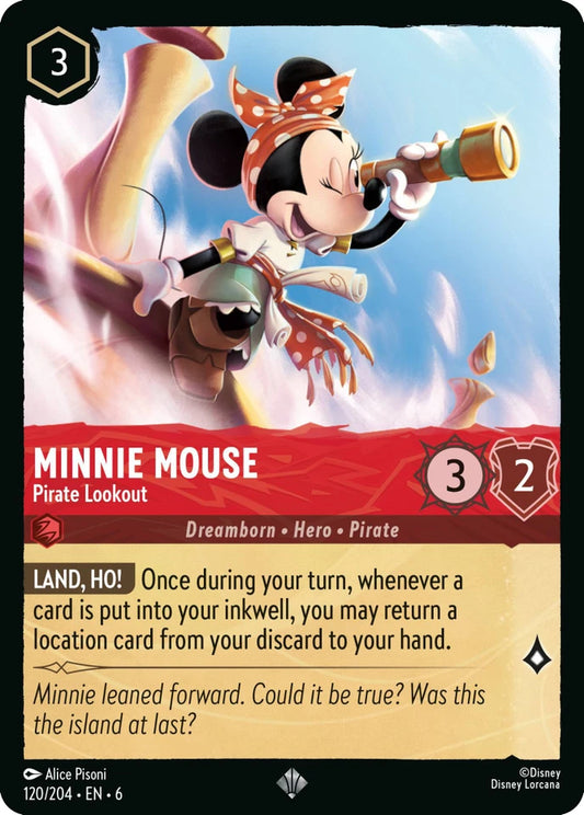 6AZS-120 Minnie Mouse - Pirate Lookout SR
