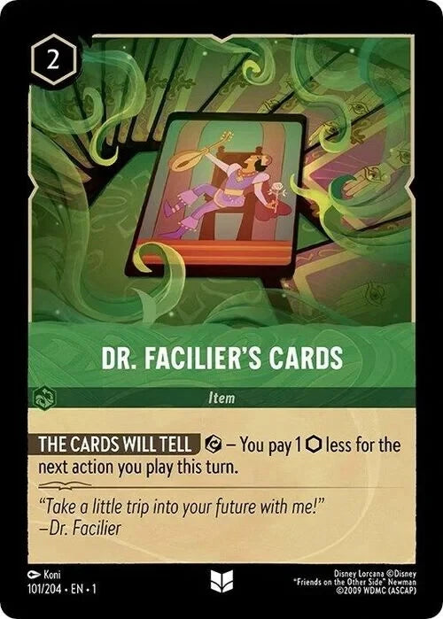 1TFC-101 Dr. Facilier's Cards UC