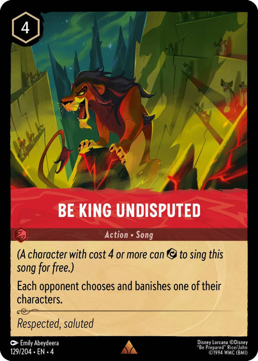 4URS-129 Be King Undisputed R