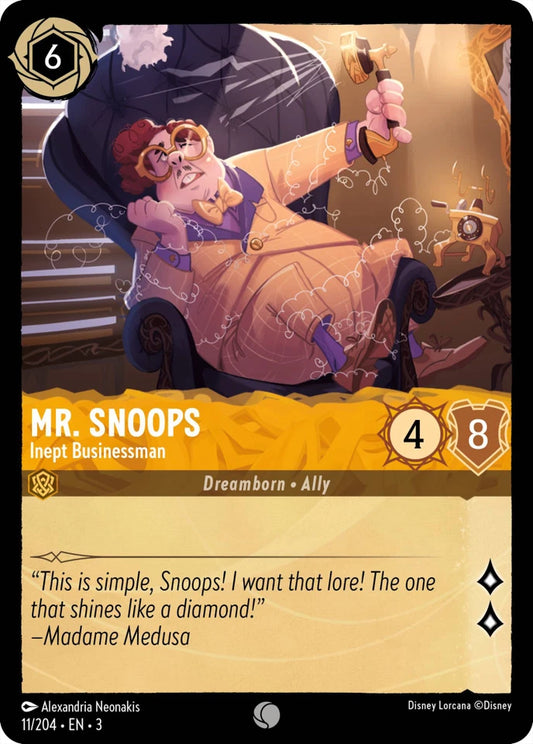 3INK-11 Mr. Snoops - Inept Businessman C