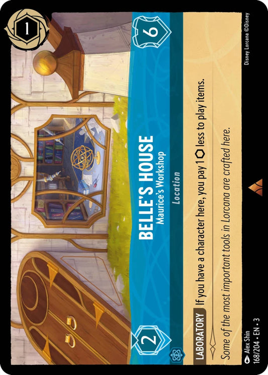 3INK-168 Belle's House - Maurice's Workshop R