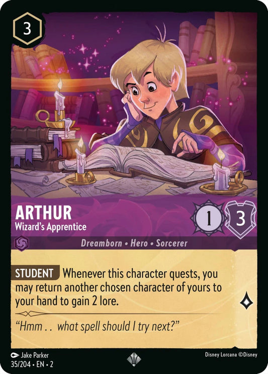 2ROF-35 Arthur - Wizard's Apprentice SR