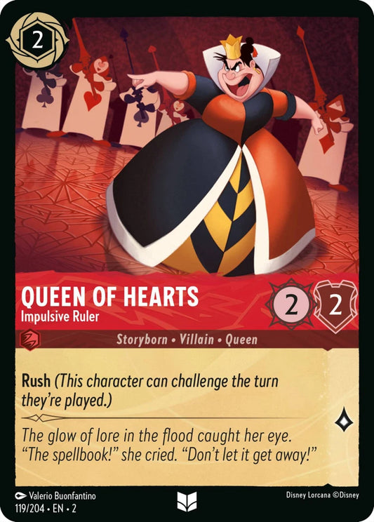 2ROF-119 Queen of Hearts - Impulsive Ruler UC