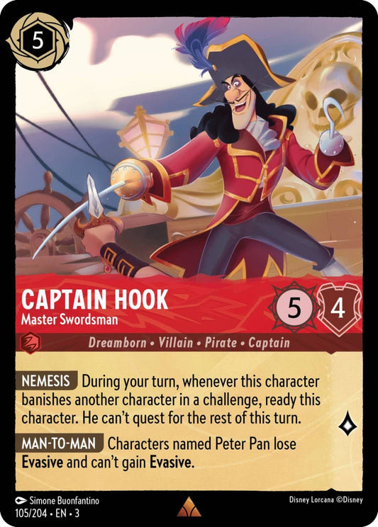 3INK-105 Captain Hook - Master Swordsman R