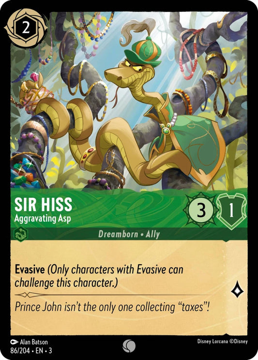 3INK-86 Sir Hiss - Aggravating Asp C