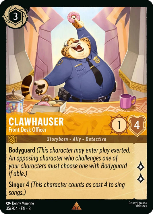 8JAF-35 Clawhauser - Front Desk Officer R