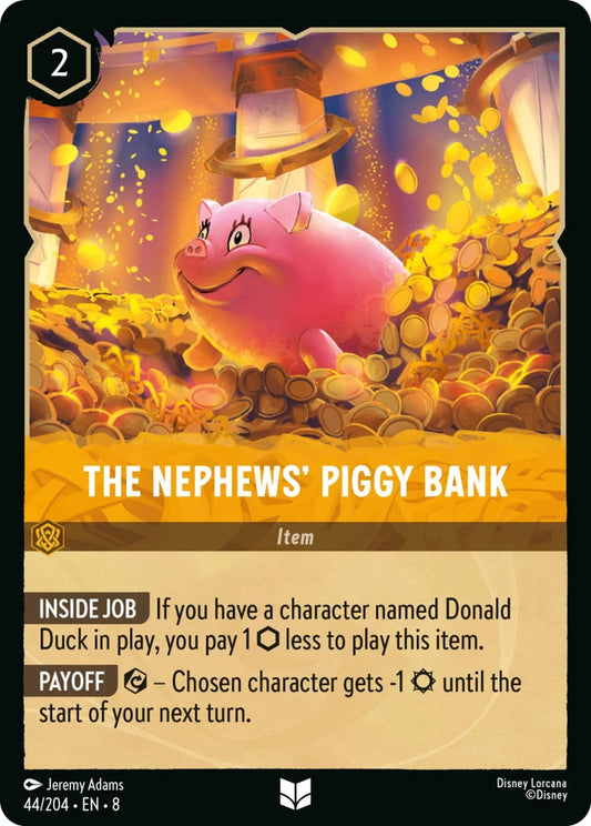 8JAF-44 The Nephews' Piggy Bank UC