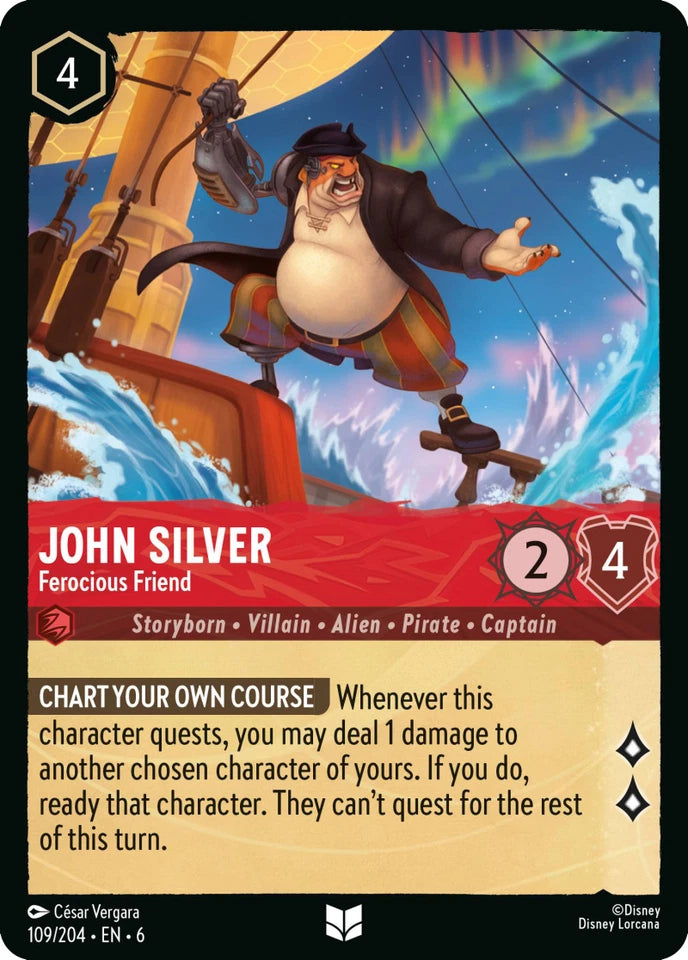 6AZS-109 John Silver - Ferocious Friend US