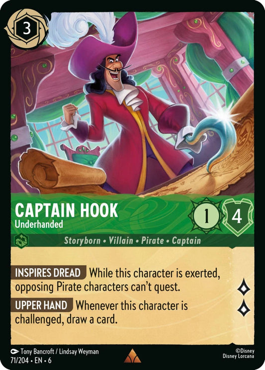 6AZS-71 Captain Hook - Underhanded R
