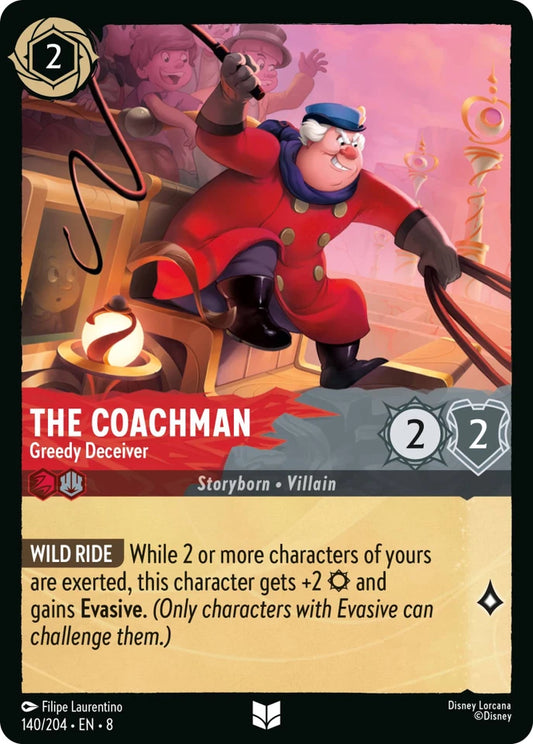 8JAF-140 The Coachman - Greedy Deceiver UC