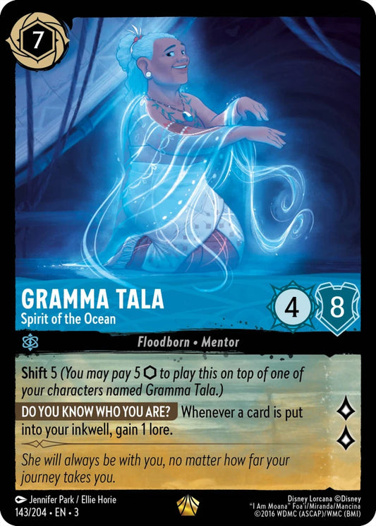 3INK-143 Gramma Tala - Spirit of the Ocean L