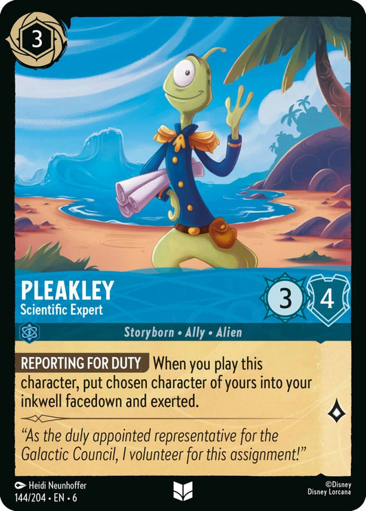 6AZS-144 Pleakley - Scientific Expert UC