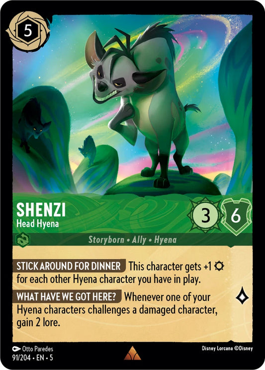 5SSK-91 Shenzi - Head Hyena R