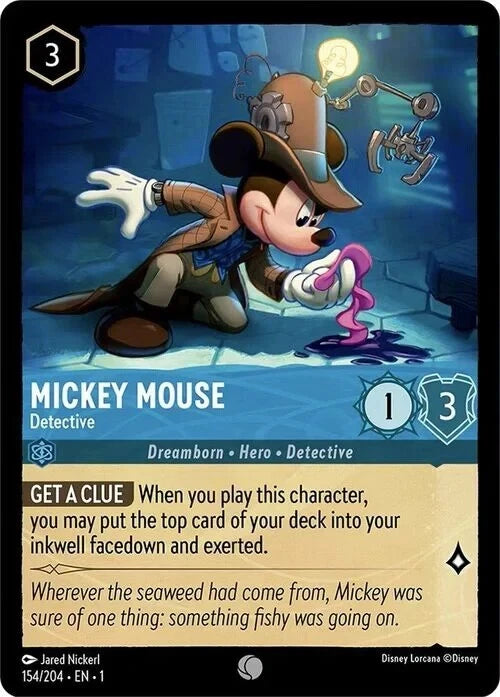 1TFC-154 Mickey Mouse - Detective C